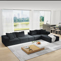 Modern Upholstered Sectional Sofa Couch Set,Modular 132