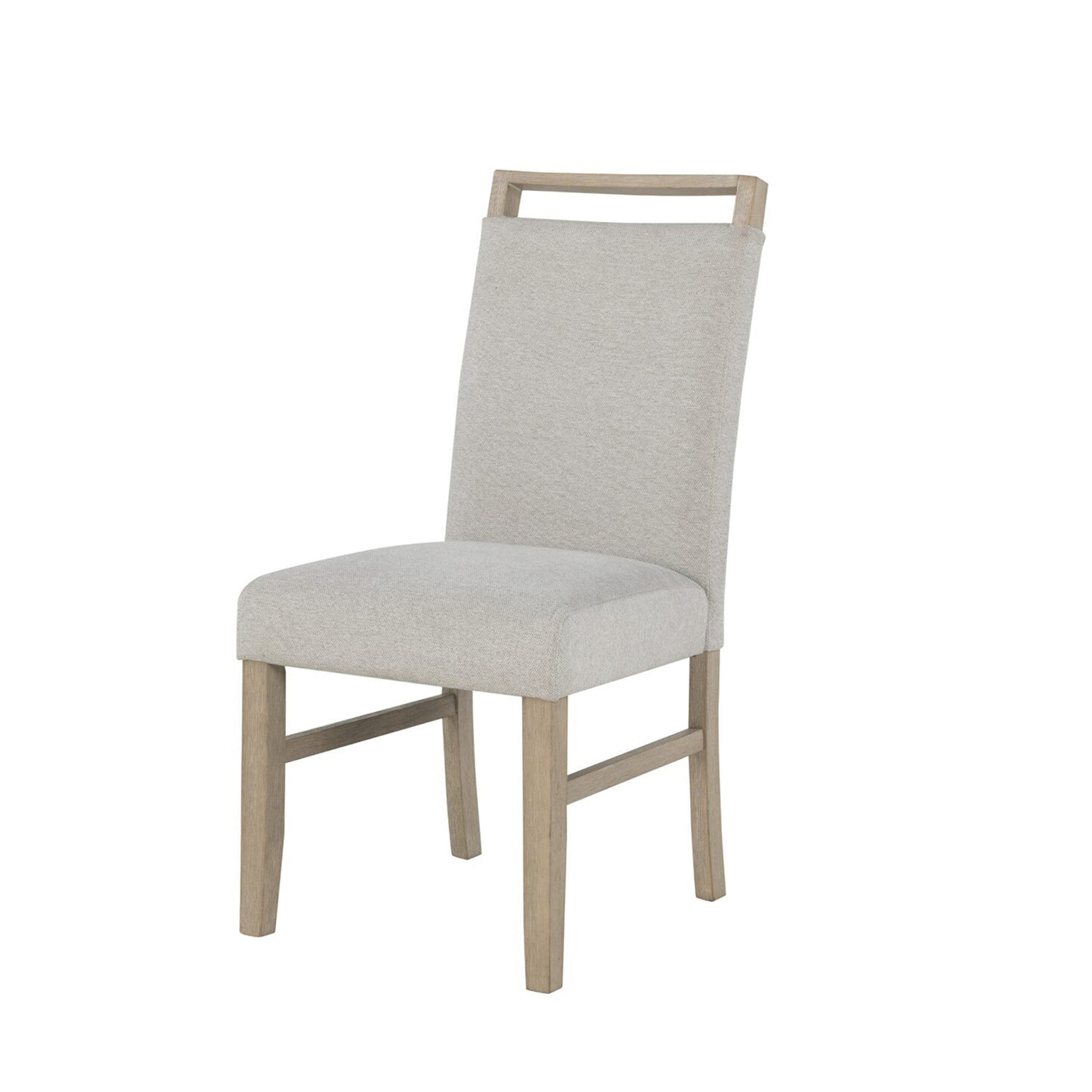 Vanilla Light Grey Dining Chair Solid Light Grey Dining Room Foam Wipe Clean Square Modern Side Chair Rubberwood Solid Back 1 Foam Rubber Wood