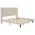 Stylish High Headboard Bed, 54 