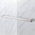 56 60 In. W X 76 In. H Frameless Shower Door, Single Sliding 5 16