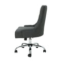 Office Chair Dark Gray Fabric