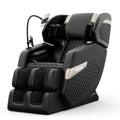 2024 Massage Chair Recliner With Zero Gravity With Full Body Air Pressure Black Pu Leather