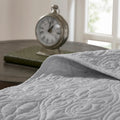 Reversible Quilt Set Grey Twin Twin Xl Grey Cotton
