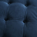 Ottoman Blue Velvet