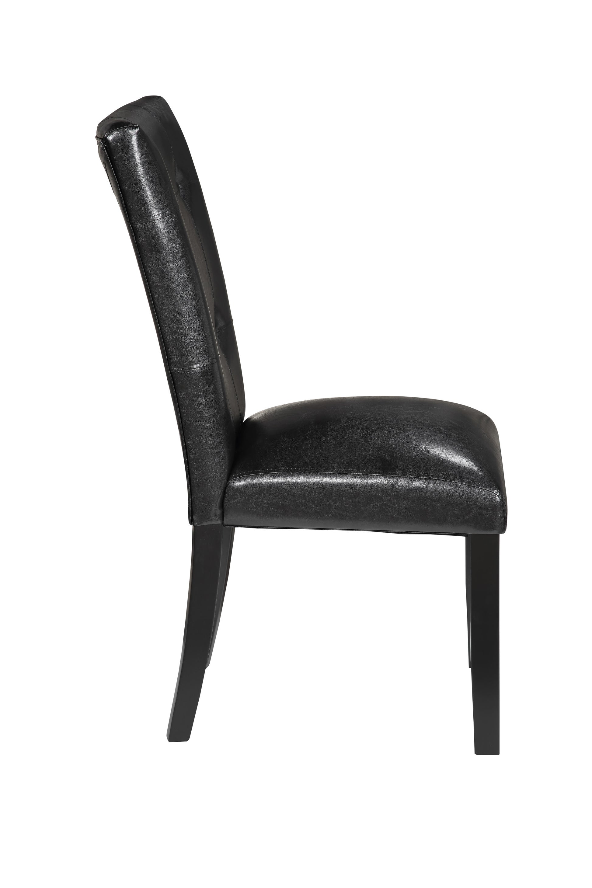 Sterling 5 Piece Dining Set Black Black Wood