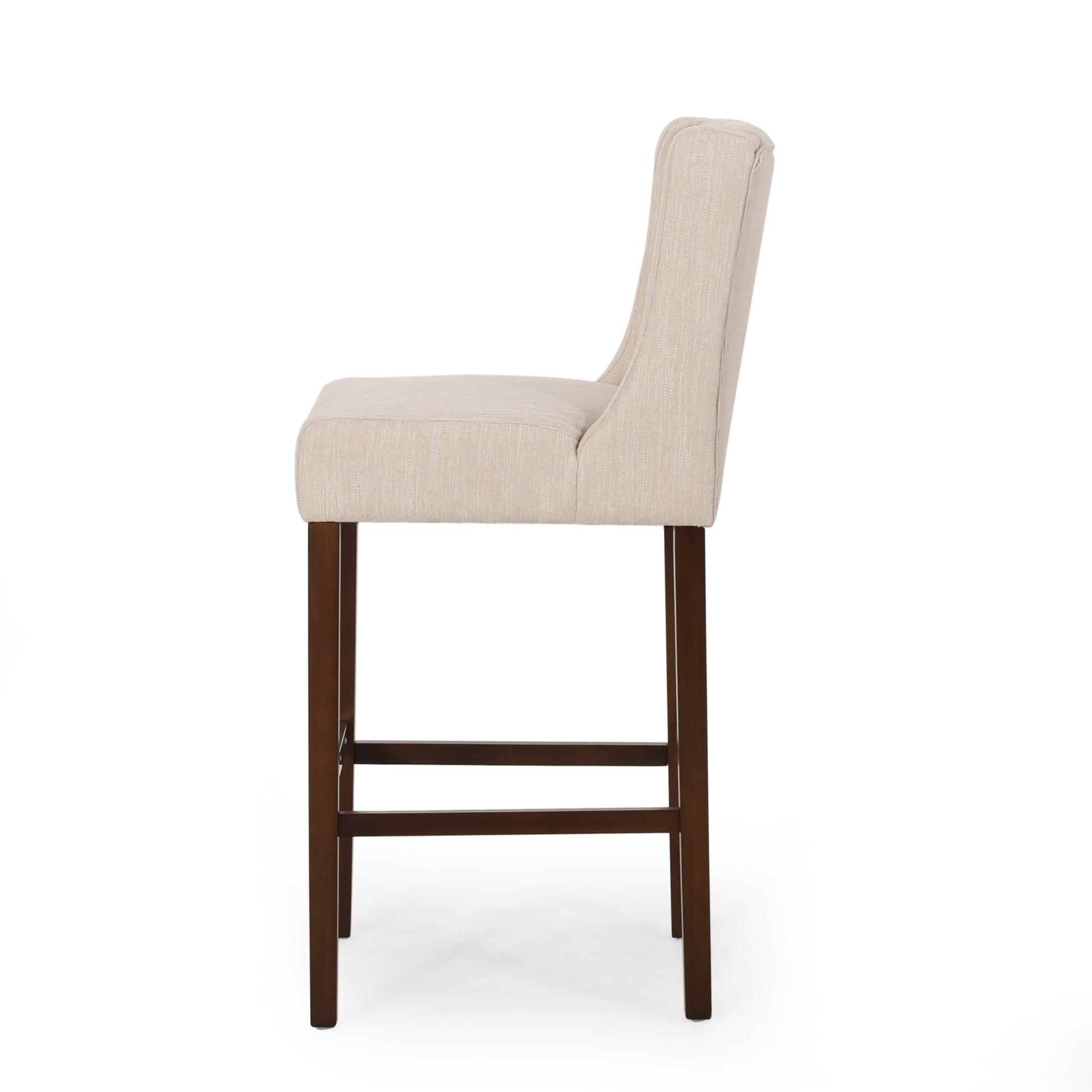 Barstool Beige Fabric