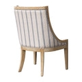 Upholstered Dining Chair With Trim Beige Natural Upholstered