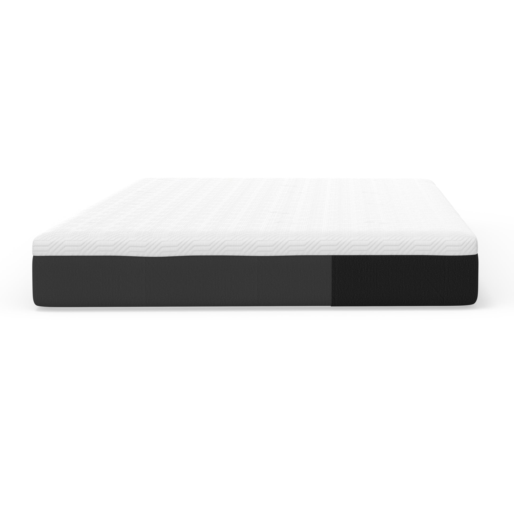 10" Essentials Gel Infused Memory Foam Mattress Full White Foam Full