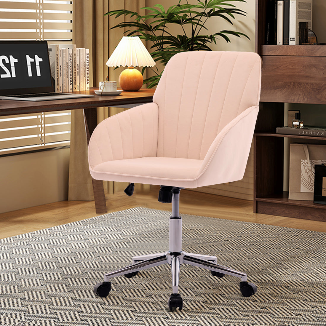 Ty Office Chair Khaki Velvet