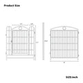 Dog Playpen Indoor 32 Inch 8 Panels Metal Dog Pen Pet Dog Fence Outdoor Exercise Pen With Doors, Heavy Duty Dog Fence Puppy Pen For Large Medium Small Dogs Indoor Outdoor Foldable Pet Exercise Pen