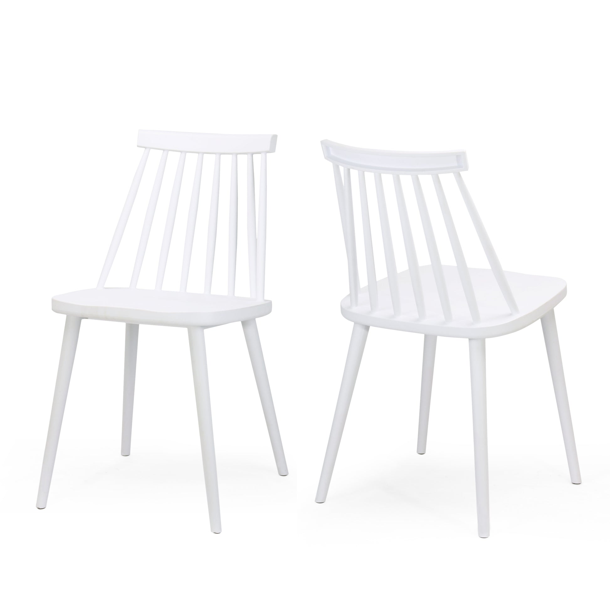 Dining Chair White Polypropylene