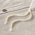 3 Piece Corduroy Duvet Cover Set Queen Tan Polyester