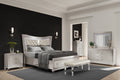 Cross Glam Champagne Chest Champagne Solid Wood Mdf