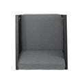 Jax Club Chair Black Iron