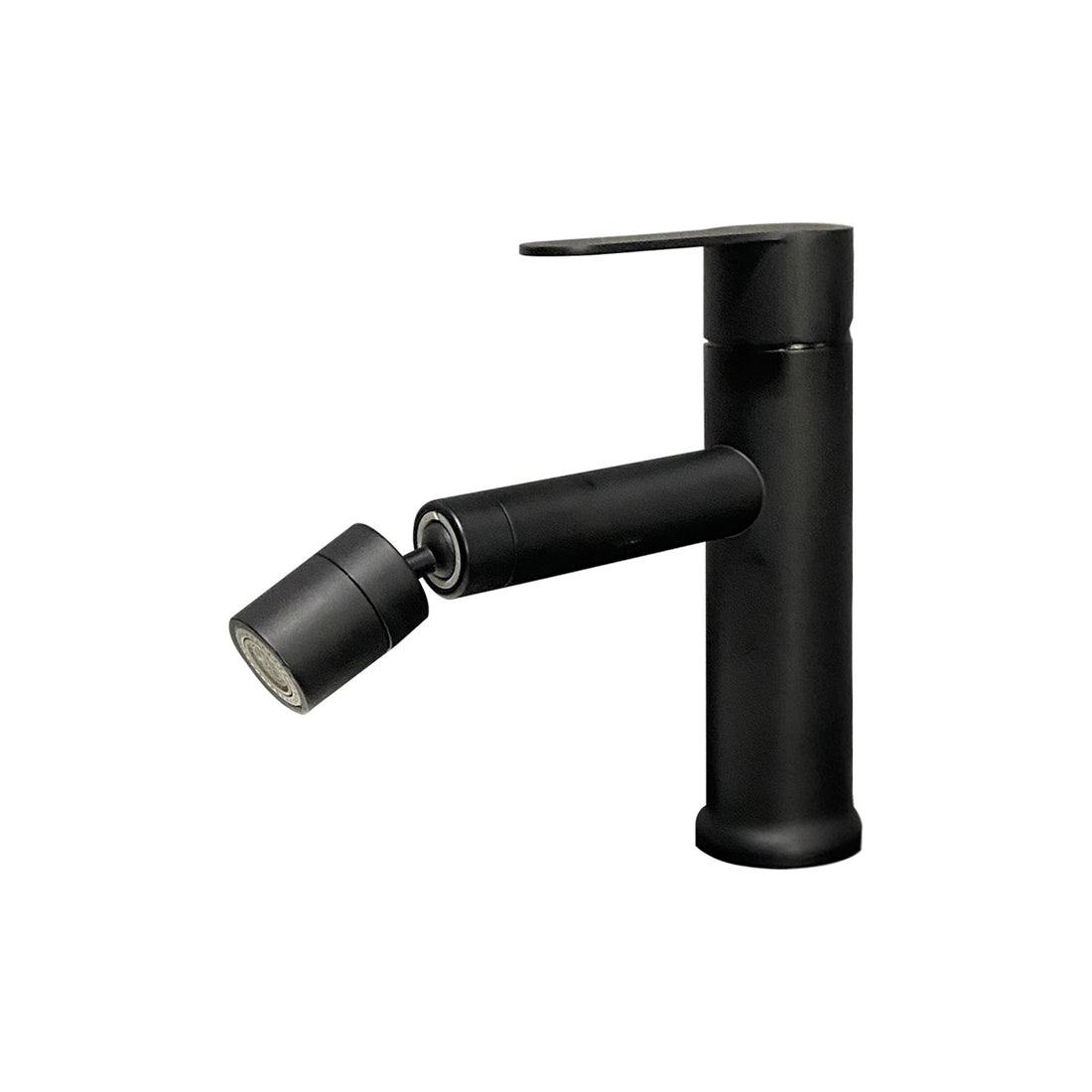 Bathroom Faucet,Single Handle Bathroom Vanity Sink Faucet Matte Black Stainless Steel