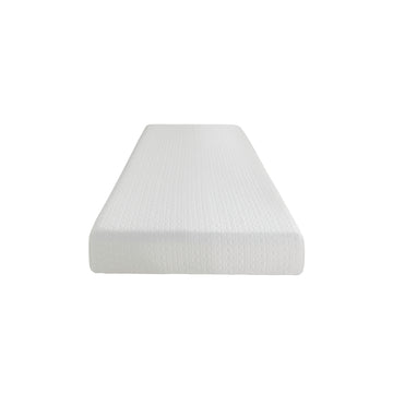 8 Inch Twin Size Bed Mattress Gel Infused Memory Foam Mattress, Firm, White, Mattress In A Box White Bedroom Foam Twin