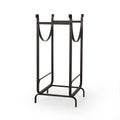 Log Rack Black Iron