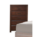 Walnut 5 Drawer Chest Walnut Bedroom Solid Wood Mdf