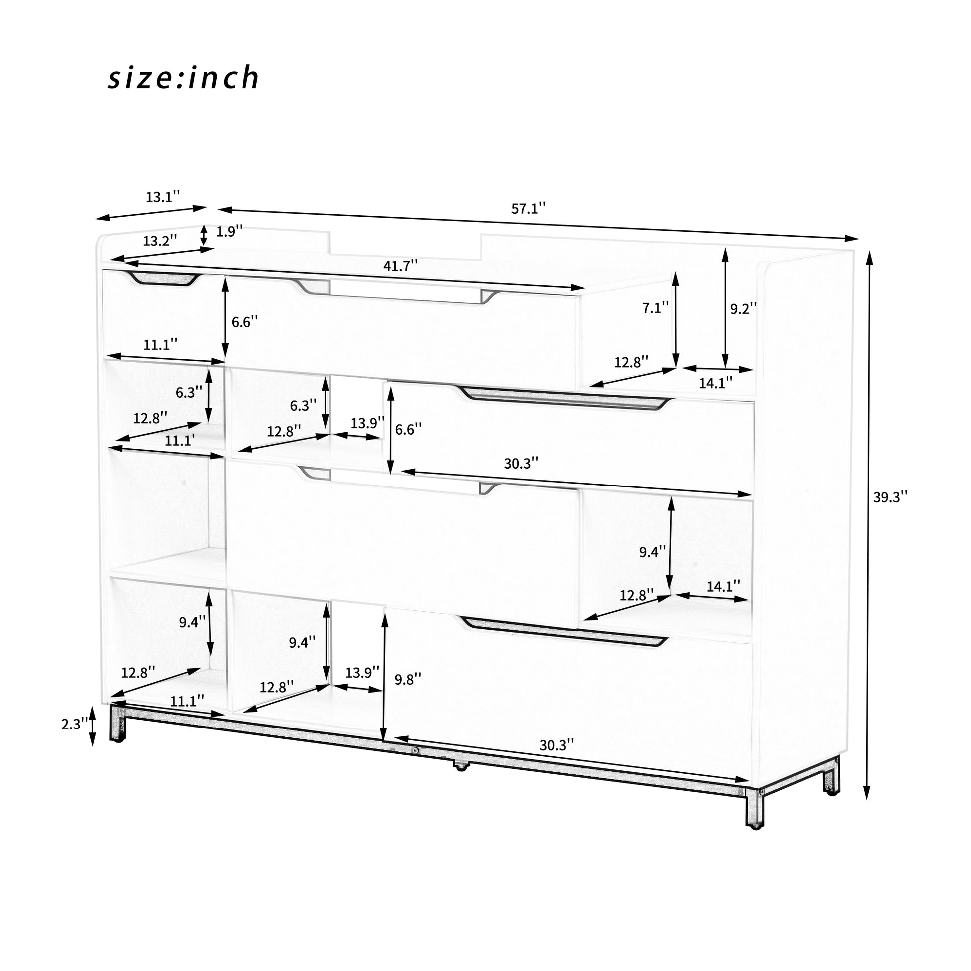 Shoe Storage Cabinet For Entryway With Drawers And Shelves, Modern Shoe Organizer Cabinet, Free Standing Shoe Rack For Hallway, Living Room Black Mdf