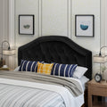 Queen&Full Sized Headboard Queen Black Velvet