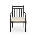 Delmar Dining Chair Black Acacia Wood