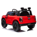 12V Kids Ride On Car W Parents Remote Control,Licensed Ford Ranger,2Wd,Rear Wheel Suspension,Low Start,Headlight,Horn,Mp3,Bluetooth,Adjustable Speed,Speed 1.86 4.97 Mph For Kids Aged 3 6. Red 50 99 Lbs Polypropylene