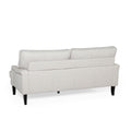 2 Seater Sofa Beige Fabric