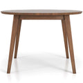 Lara Dining Table Walnut Brown Wood