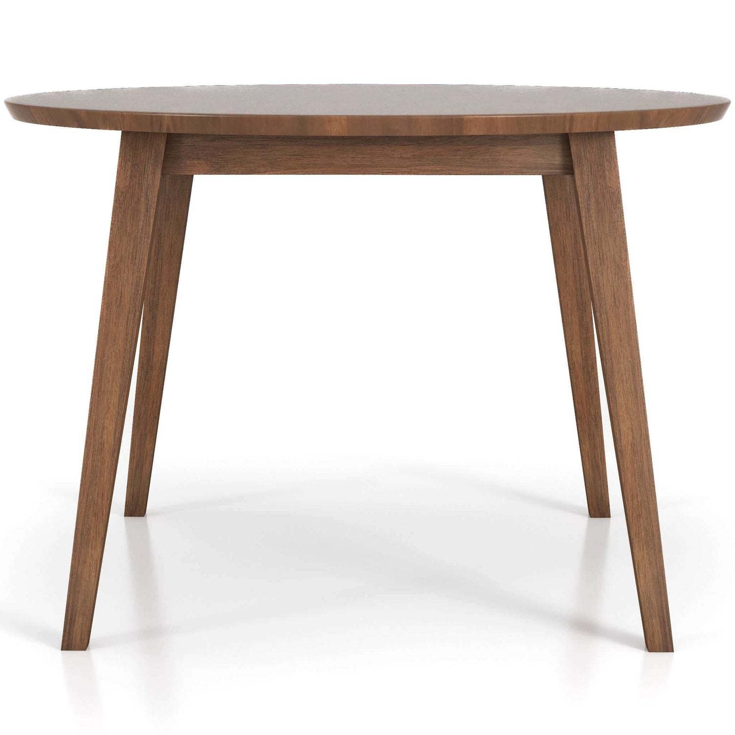 Lara Dining Table Walnut Brown Wood