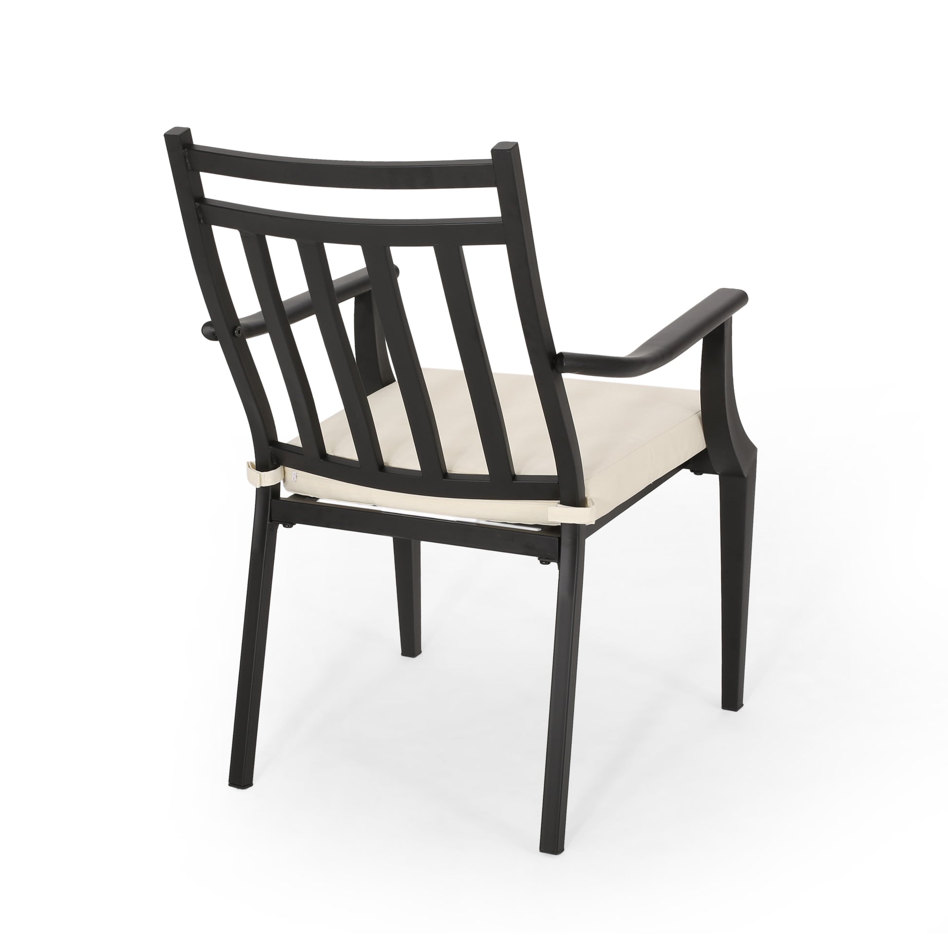 Delmar Dining Chair Black Acacia Wood