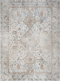 Noble Gc Gen7002 Ivory 2 Ft. X 3 Ft. Area Rug Beige Polyester