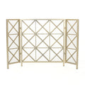 Fire Screens Gold Iron