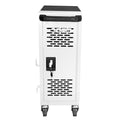 16 Compartment Removable Locking Charging Cabinet For Laptop, Chromebook White White Steel