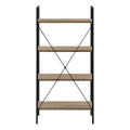 Bookshelf, Bookcase, 4 Tier, 48