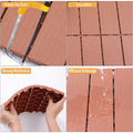 Plastic Interlocking Deck Tiles, 11.8