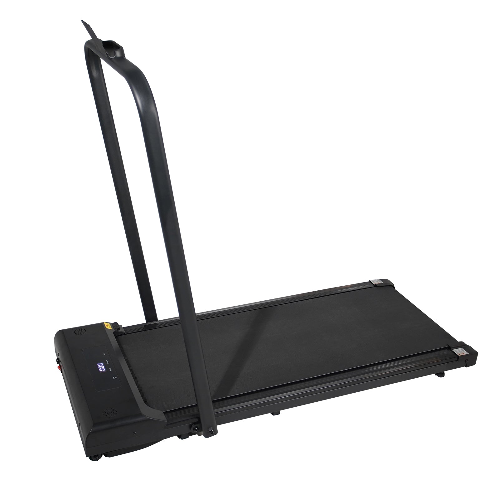 Walking Pad Treadmill Under Desk 2 In 1 Folding Portable Treadmill For Home Office Walking Jogging Machine 240 Lb Capacity Black Indoor Fitness Black Foldable Steel