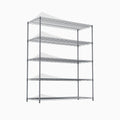 5 Tier Heavy Duty Adjustable Shelving And Racking, 300 Lbs. Per Wire Shelf, With Wheels And Shelf Liners, For Warehouses, Supermarkets, Kitchens, Etc. 59.45 