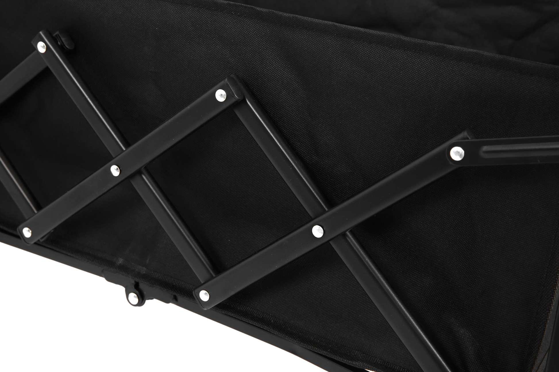 Lightweight Portable Heavy Duty Folding Beach Wagons With Wheels Outdoor Utility Carts For Grocery, Camping, Shopping, Sports, Garden With Large Capacity Black Black Steel