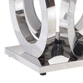Grey And Silver Rectangle Coffee Table Grey Silver Rectangular Artificial Marble