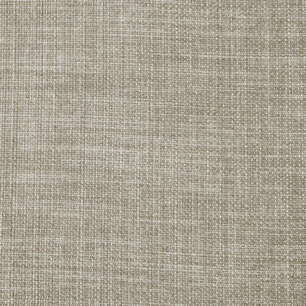 Accent Arm Chair Light Grey Wood Fabric