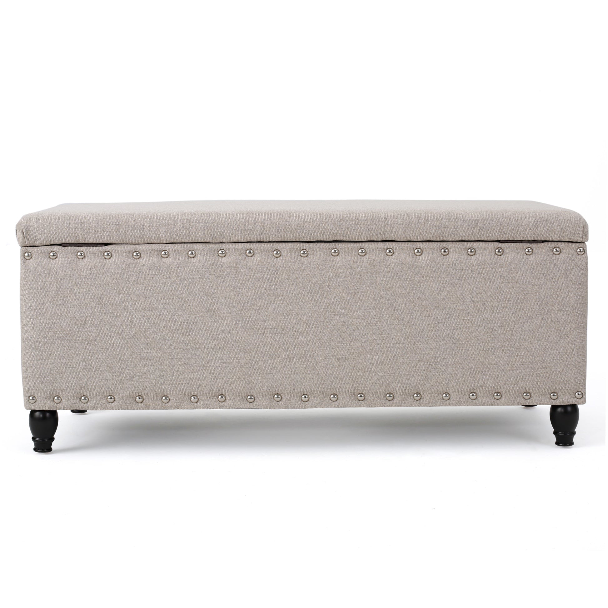 Storage Ottoman Wheat Fabric