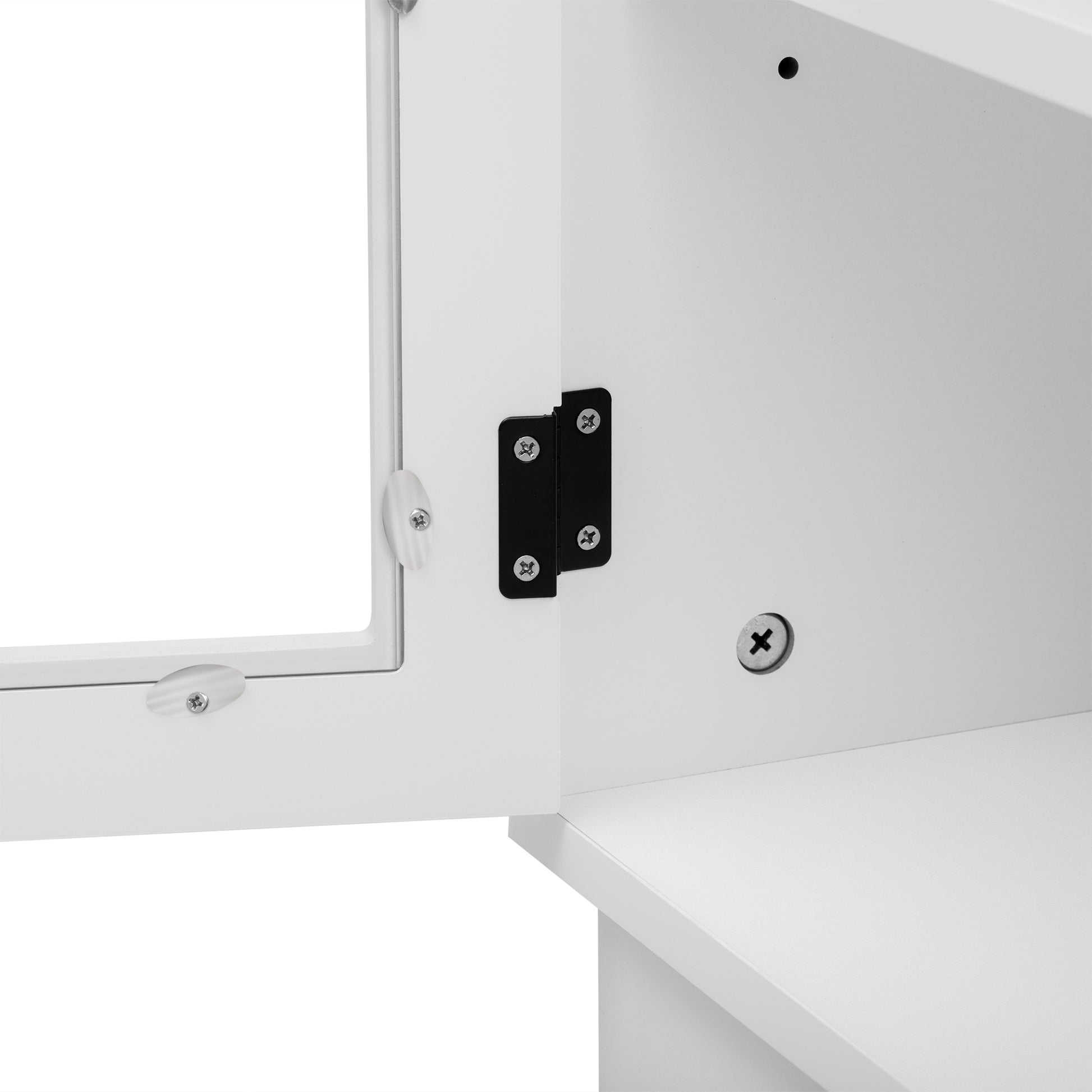 68.9'' Modern Minimalist Tv Stand For Tvs Up To 75 Inches, Entertainment Center Media Console Cabinet With Adjustable Shelves For Living Room White 70 79 Inches Mdf