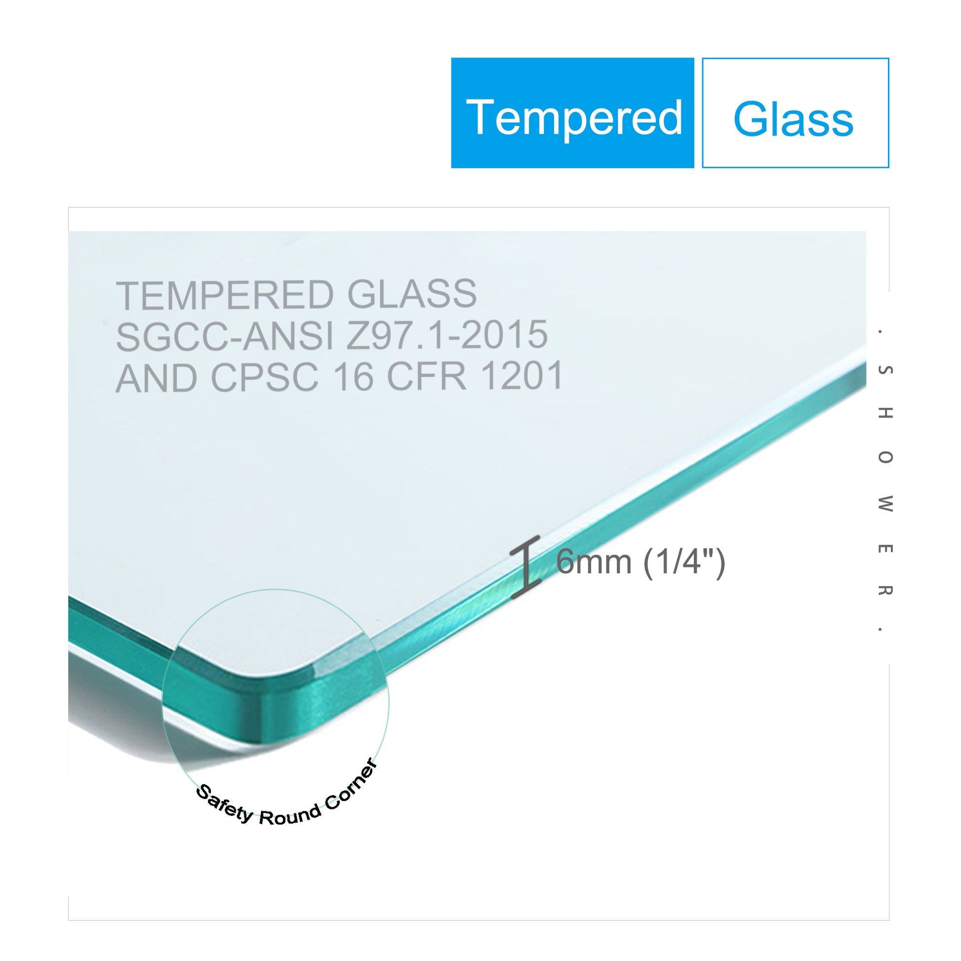 Bathtub Bypass Shower Door, Sliding Door, With 1 4" Tempered Glass And Chrome Finish 6058 Chrome Bathroom Aluminium Alloy