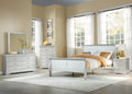 Platinum Queen Bed Box Spring Required Queen Gray Wood Casual Sleigh Wood
