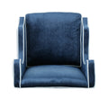 Club Chair Blue Velvet