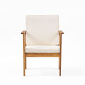 2 Club Chair & Table Brown Wood
