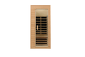 Hemlock One Person Far Infrared Roof Embedded Indoor Sauna Room Natural Metal & Wood