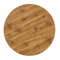 5 Piece Round Dining Table Set, Modern Round Table And 4 Upholstered Chairs For Dining Room, Kitchen Room, Living Room, Easy Assembly Metal Brown Black Dining Room 42 Inches Farmhouse,Mid Century Modern,Modern Round Round Mdf Dining Table With Chair Mdf