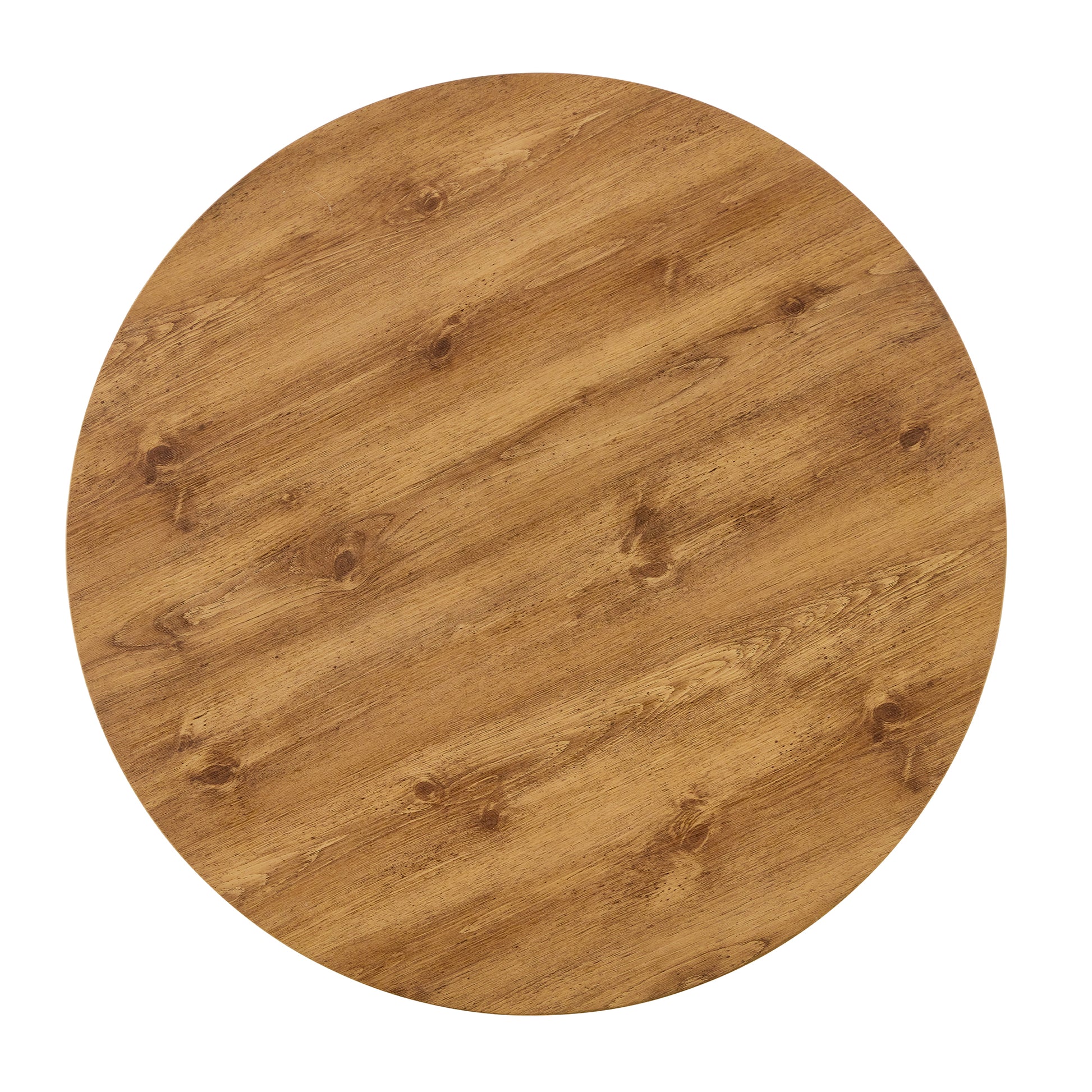 5 Piece Round Dining Table Set, Modern Round Table And 4 Upholstered Chairs For Dining Room, Kitchen Room, Living Room, Easy Assembly Metal Brown Black Dining Room 42 Inches Farmhouse,Mid Century Modern,Modern Round Round Mdf Dining Table With Chair Mdf