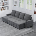 Sectional Sofa With Storage, 96